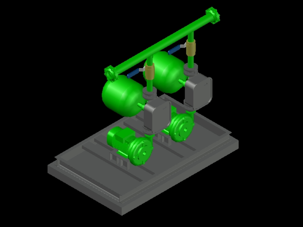 3D-Pumpausrüstung