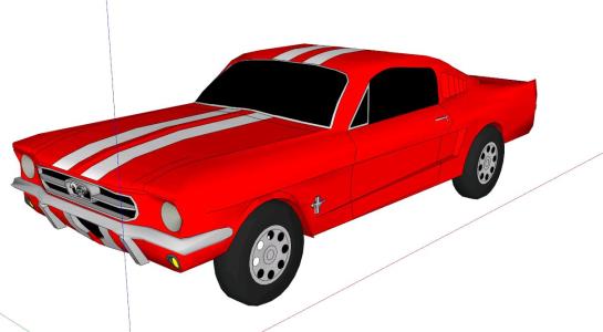 Ford mustang 3D