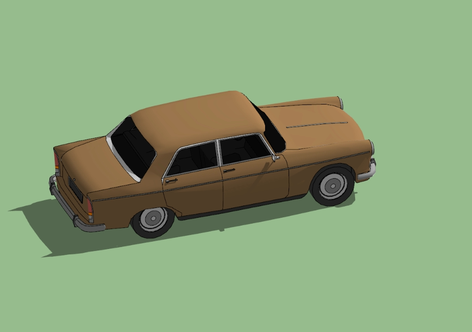 Peugeot 404 1969 - 3D