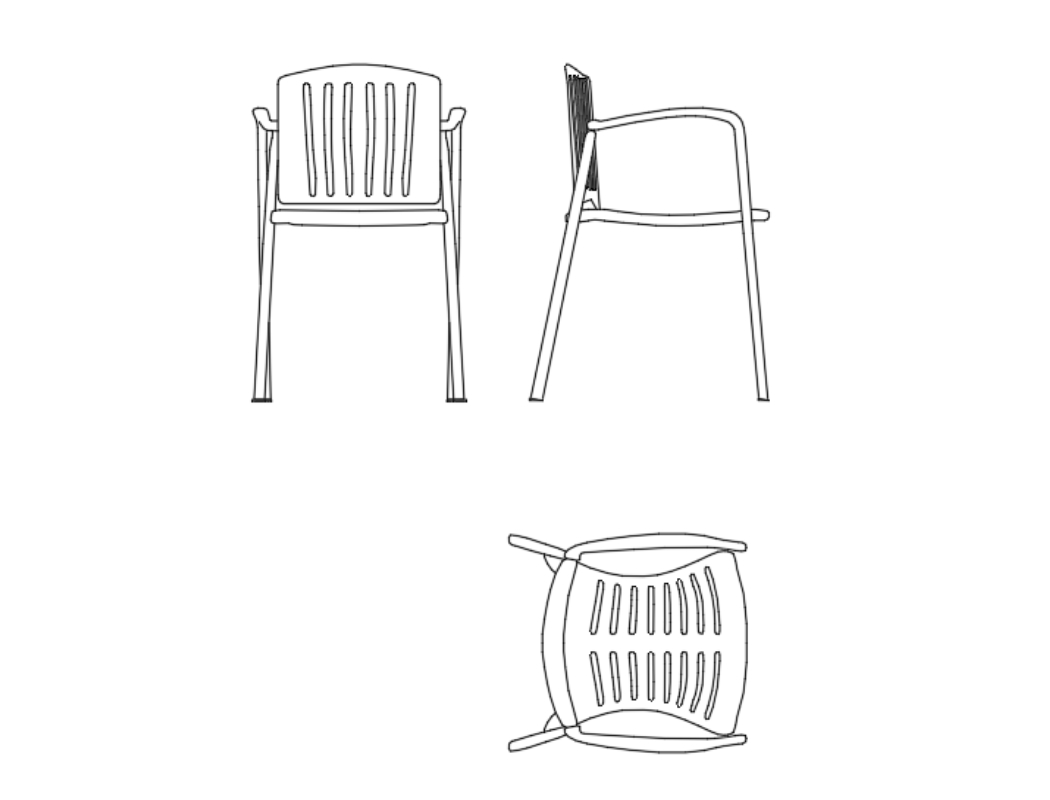 Plastik Stuhl