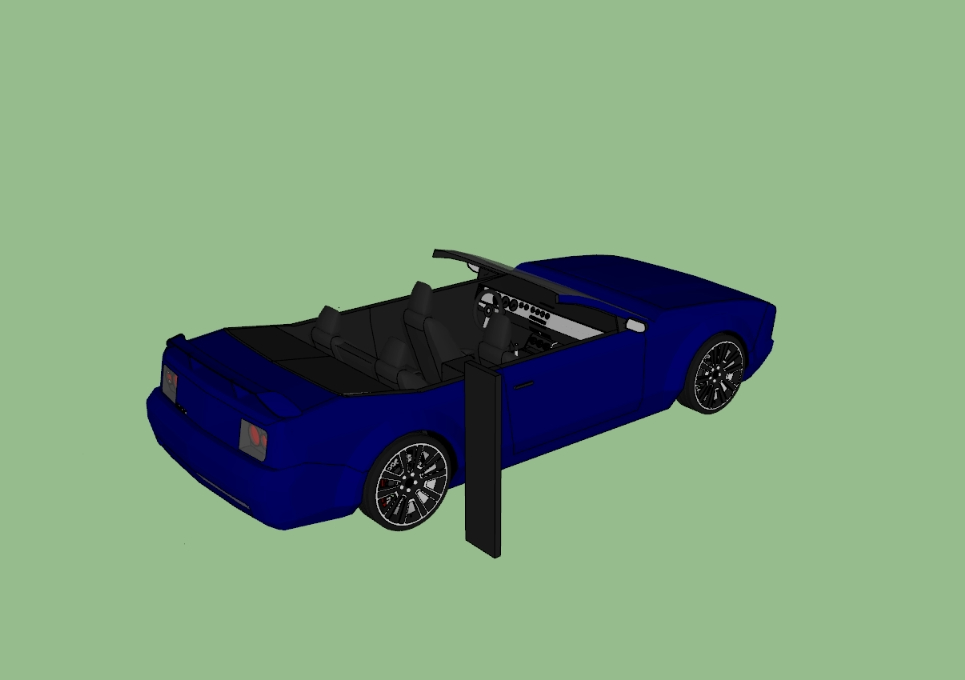 Auto convertible 3D