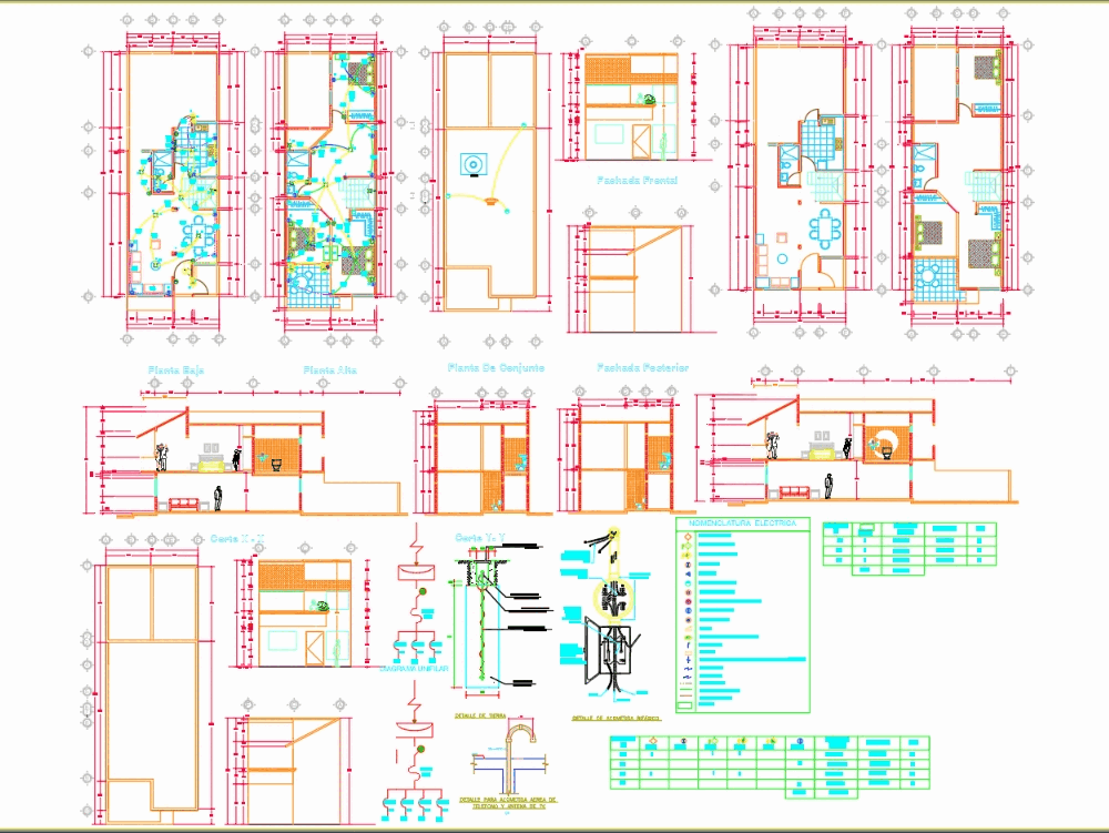 Instalação Elétrica Em Autocad Baixar Cad Grátis 123 Mb Bibliocad