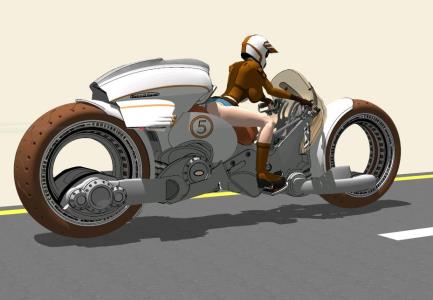Retro Moto Racer 3d