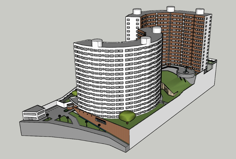 Multifamily Building 3D
