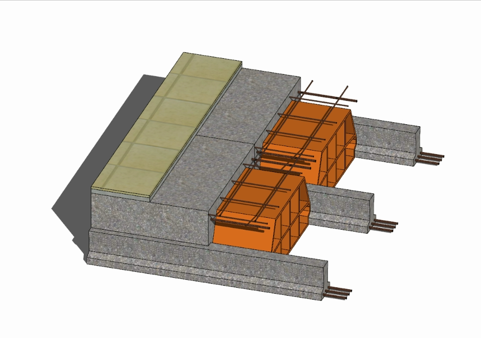 Detalle forjado ladrillo ceramico en SKP | CAD (219.47 | Bibliocad
