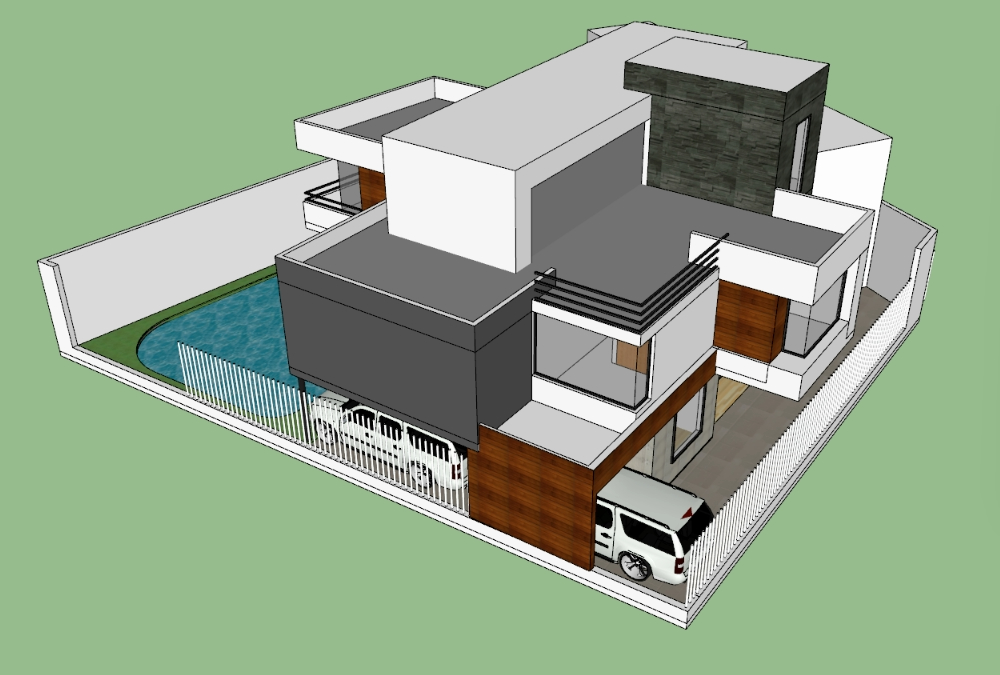 3D MODERN HOUSE