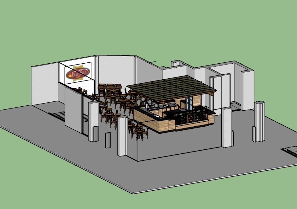 Bulevar cafe 3d en SKP Descargar CAD 11 91 MB 