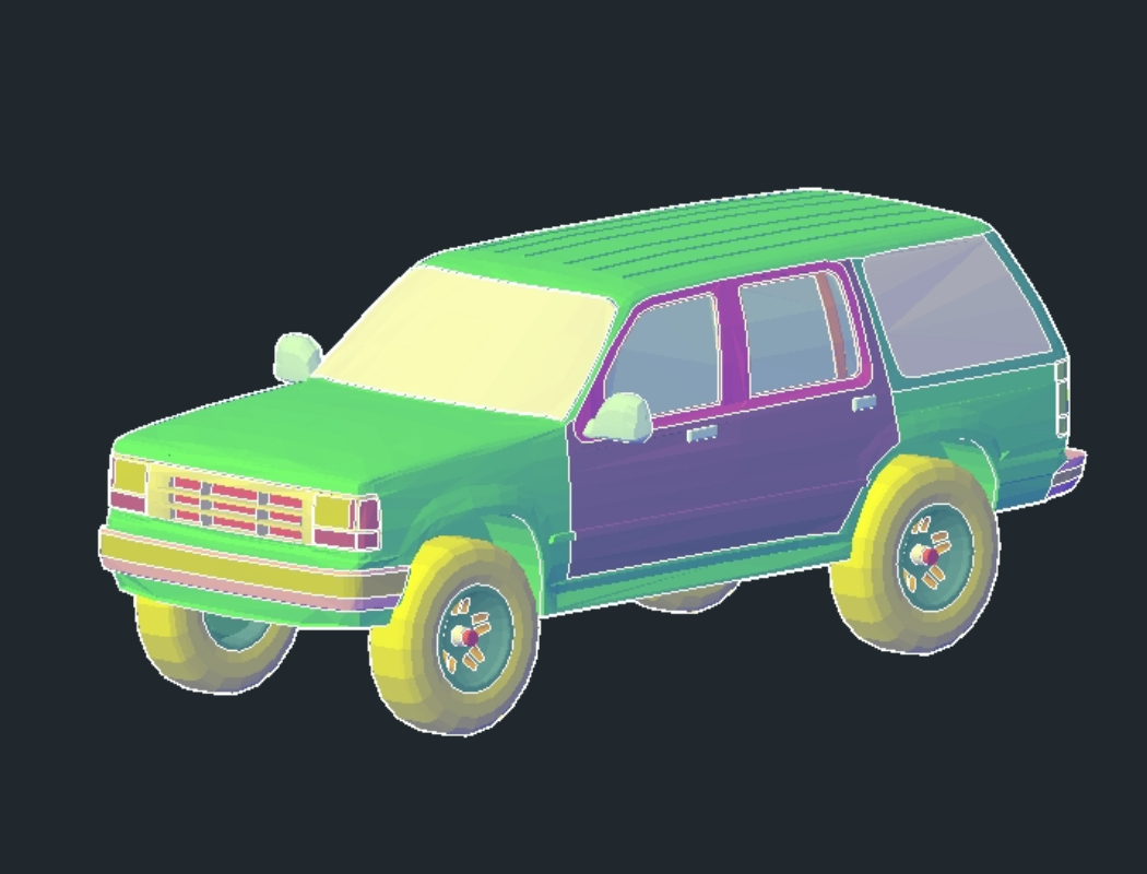 3D-Fahrzeug