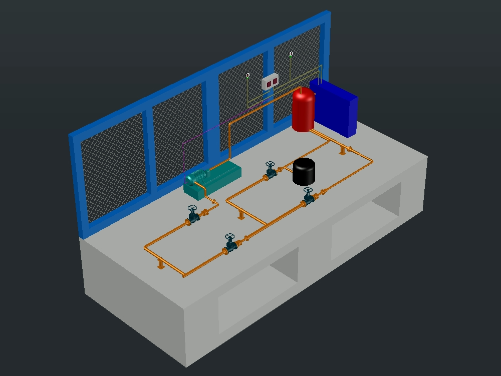 Sistema de refrigeração 3D