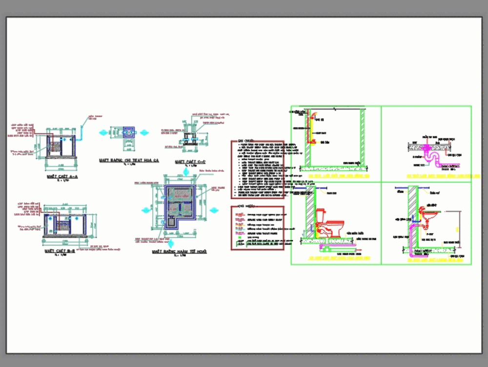 Septic tank dwg autocad drawing