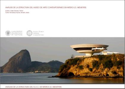 Structural analysis Mac Niteroi - Oscar Niemeyer