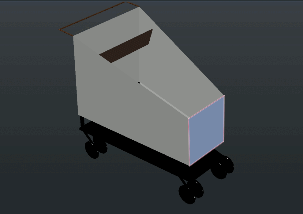 Carrito de super en AutoCAD | Descargar CAD gratis (203.24 KB) | Bibliocad
