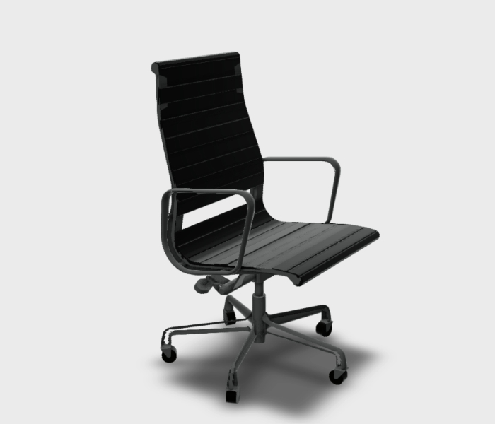 Eames Executive Chair 3d Aluminium