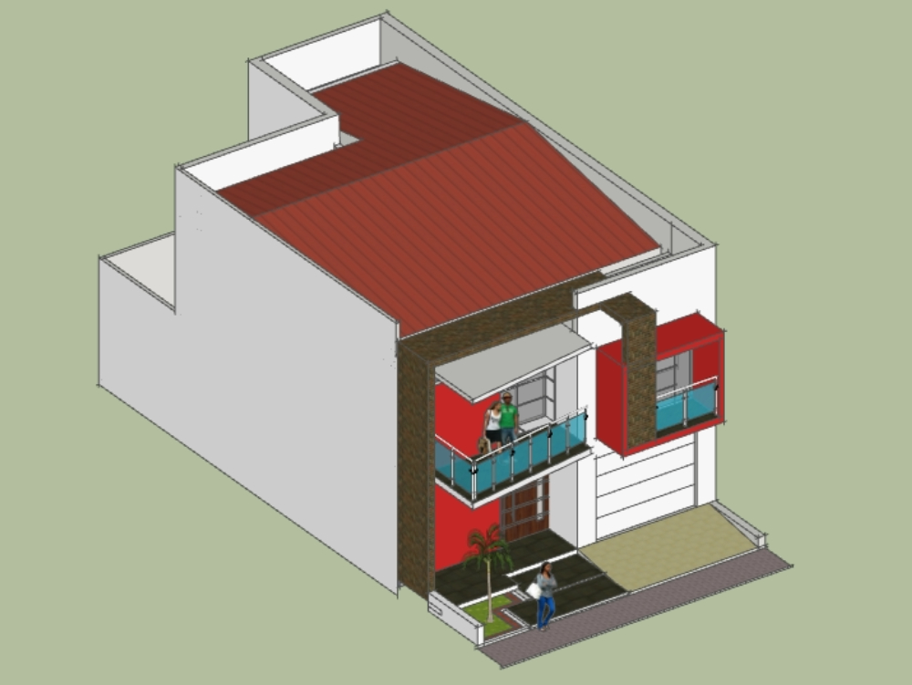detached house 3D