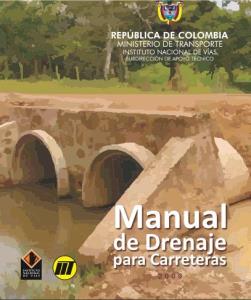 DRAIN MANUAL FOR COLOMBIAN ROADS