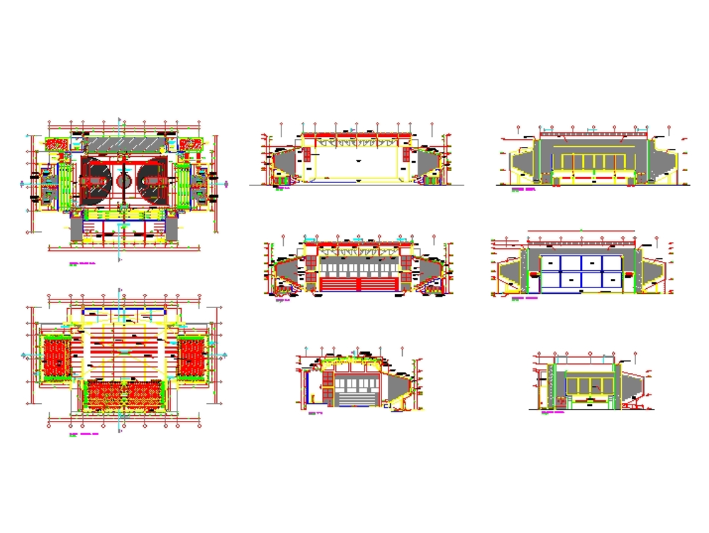 Sala de recreação em AutoCAD, Baixar CAD (1.11 MB)