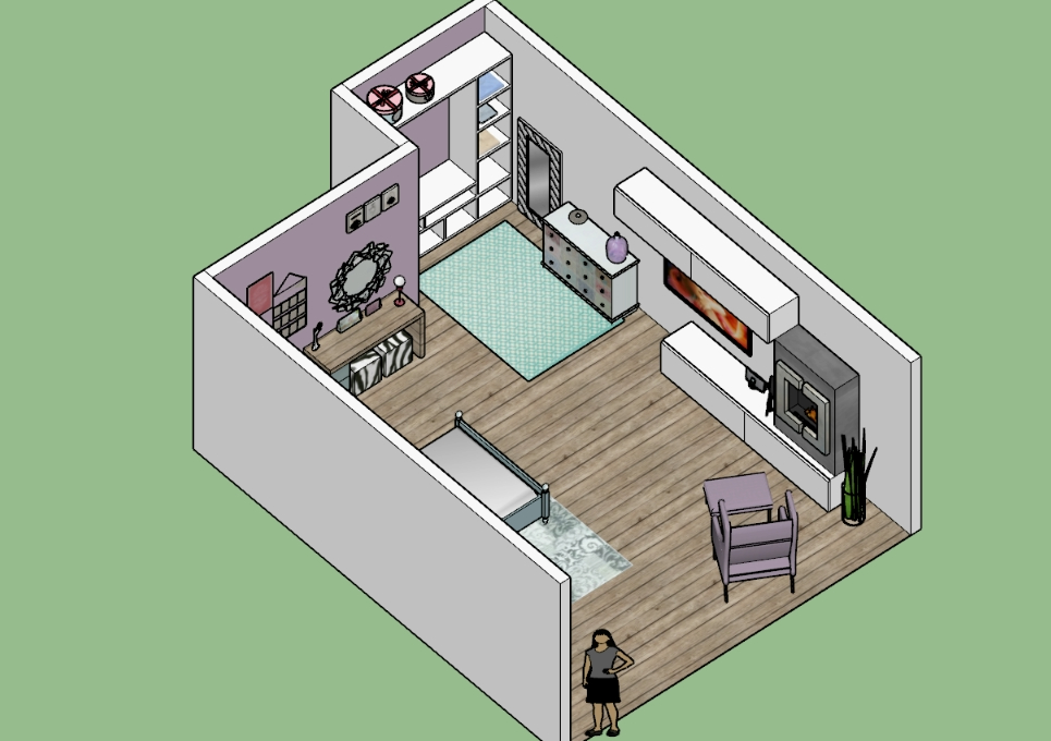 3d Schlafzimmer