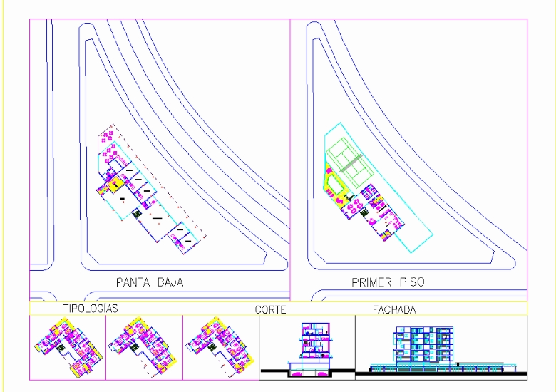 Tower housing