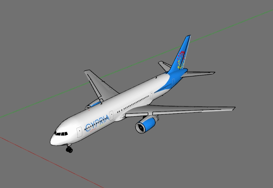 Avião 3D