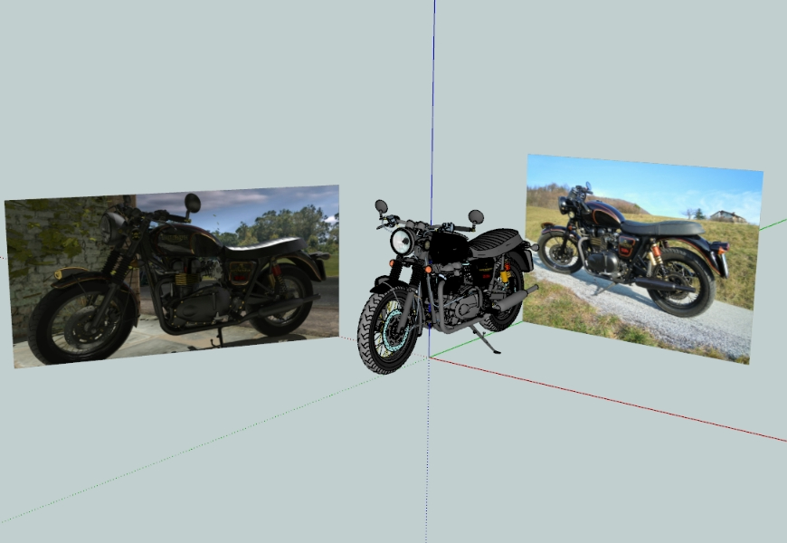 motocicleta 80 - 3D