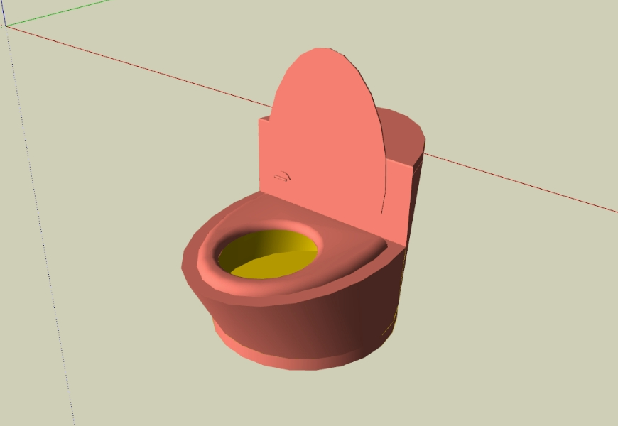3d Toilette