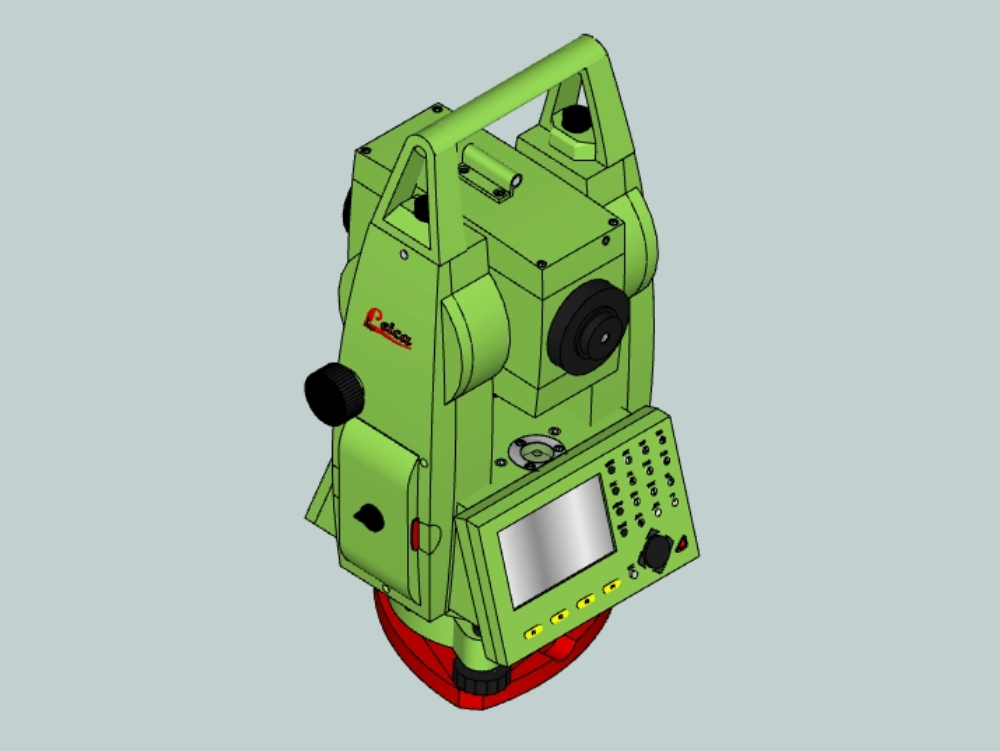 3d leica total station
