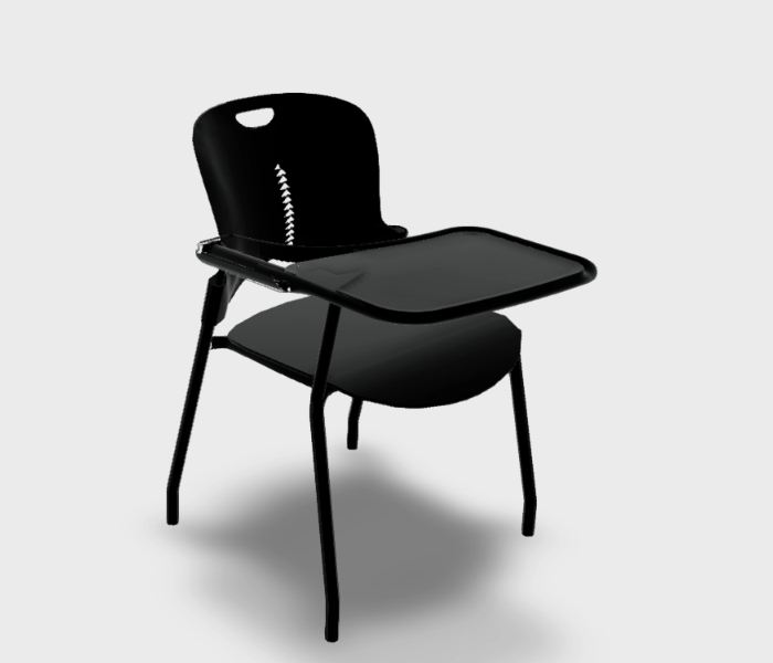 Chaise pivotante pour bureau 3d