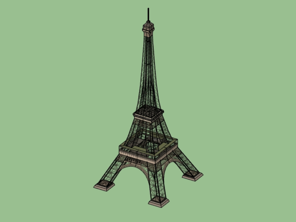 Tour Eiffel 3d