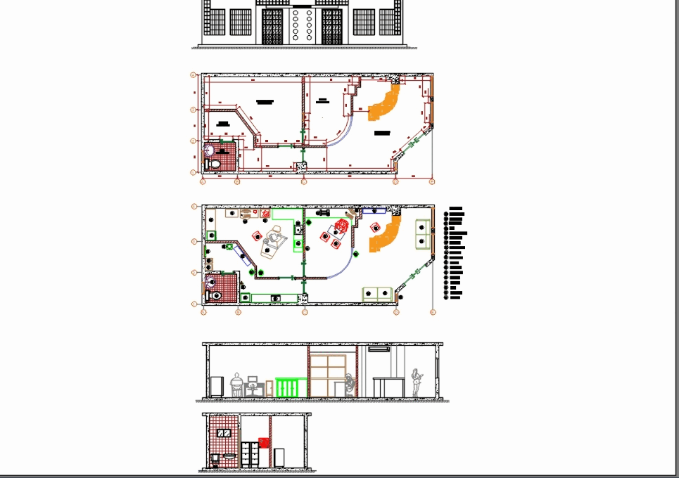 Dental office in AutoCAD Download CAD free (1.53 MB) Bibliocad