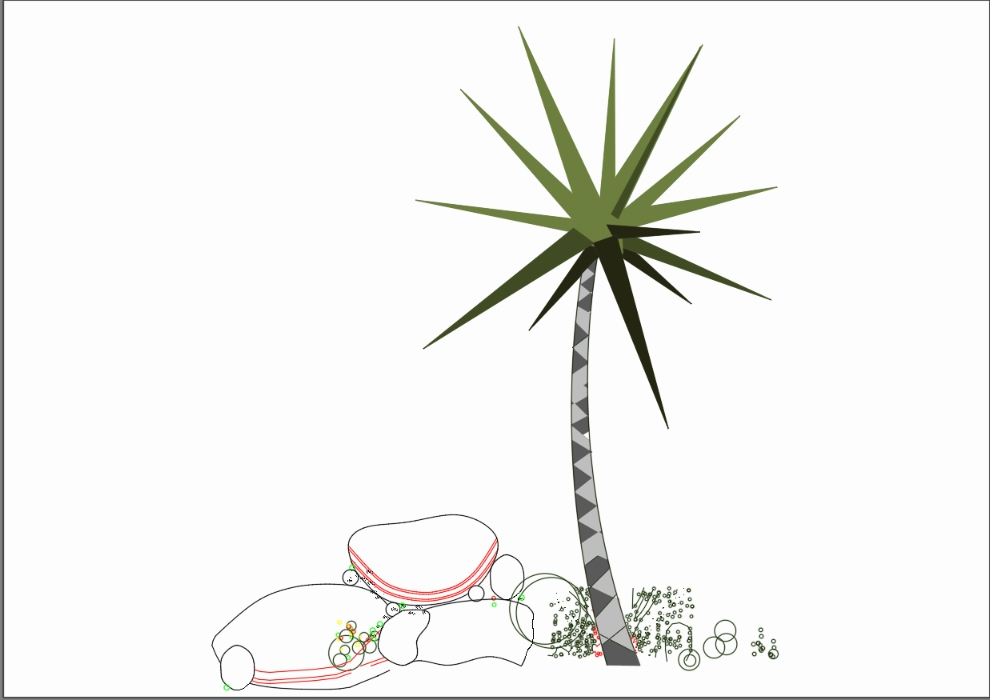 Yucca-Pflanze