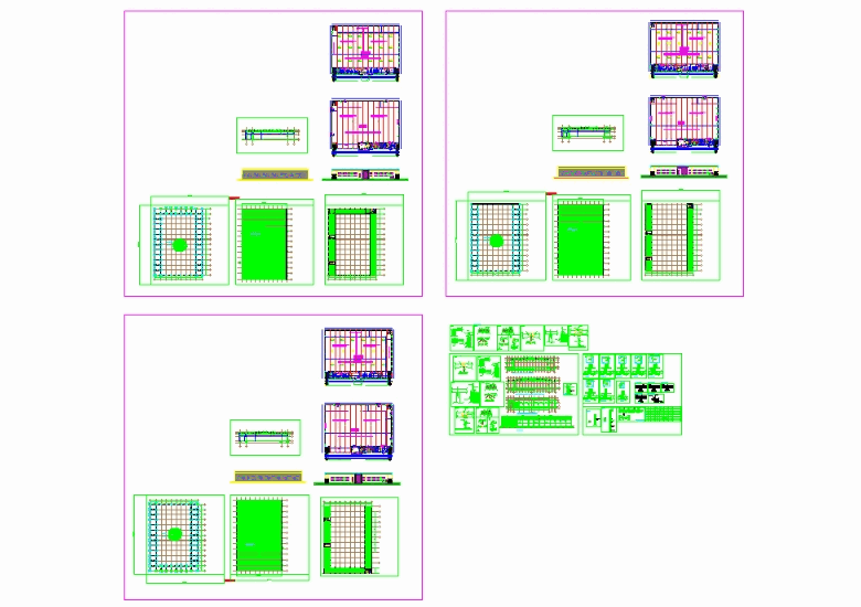 Hangar in AutoCAD | CAD download (4.41 MB) | Bibliocad