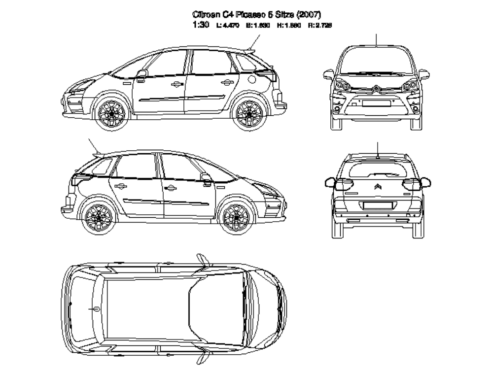 Модели для чертежей автокад