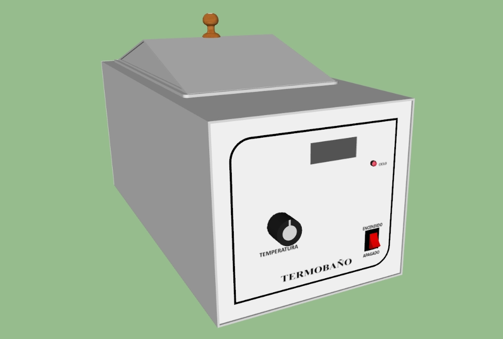 Thermobath de laboratoire 3D