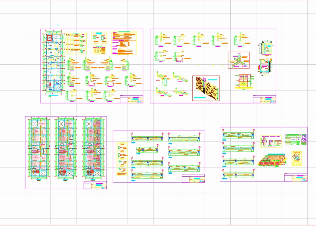 Foundation plan and a sculpted slab