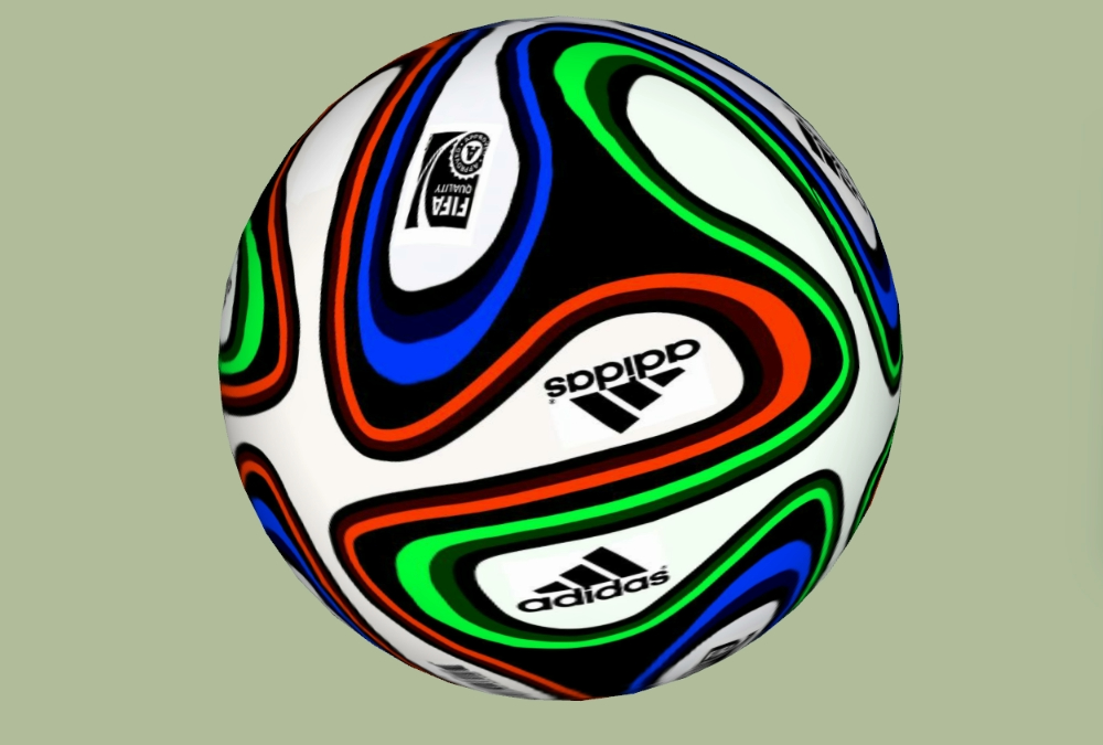 Professional soccer ball