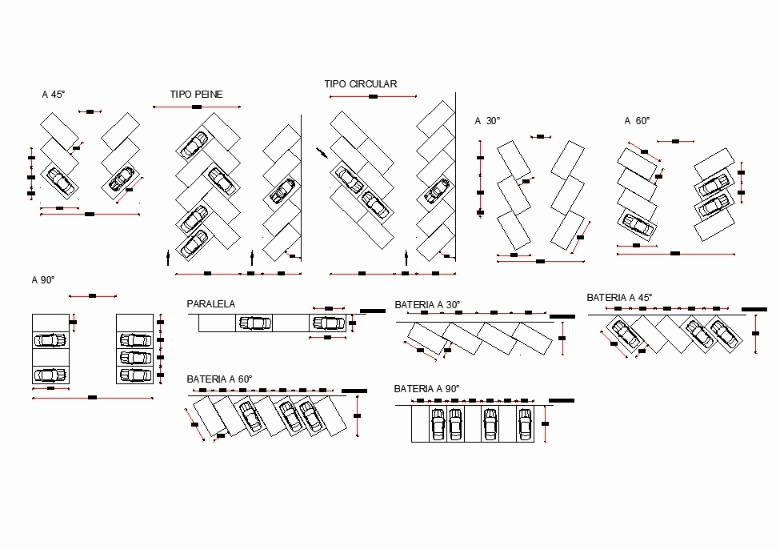 Estacionamento Em Autocad Baixar Cad Grátis 39162 Kb Bibliocad 9565