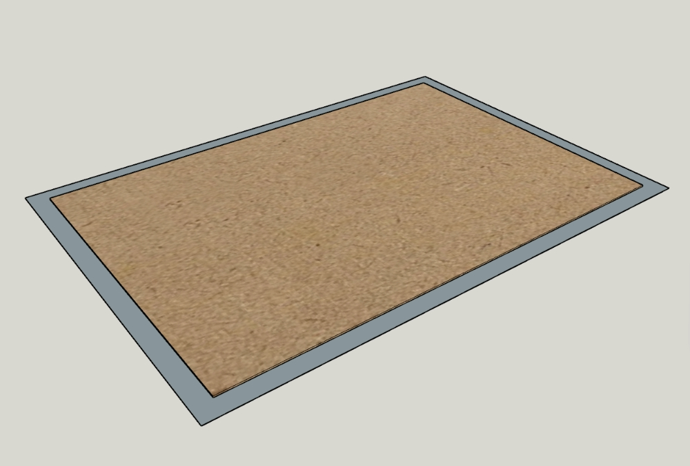 Medium-density fibreboard (MDF)