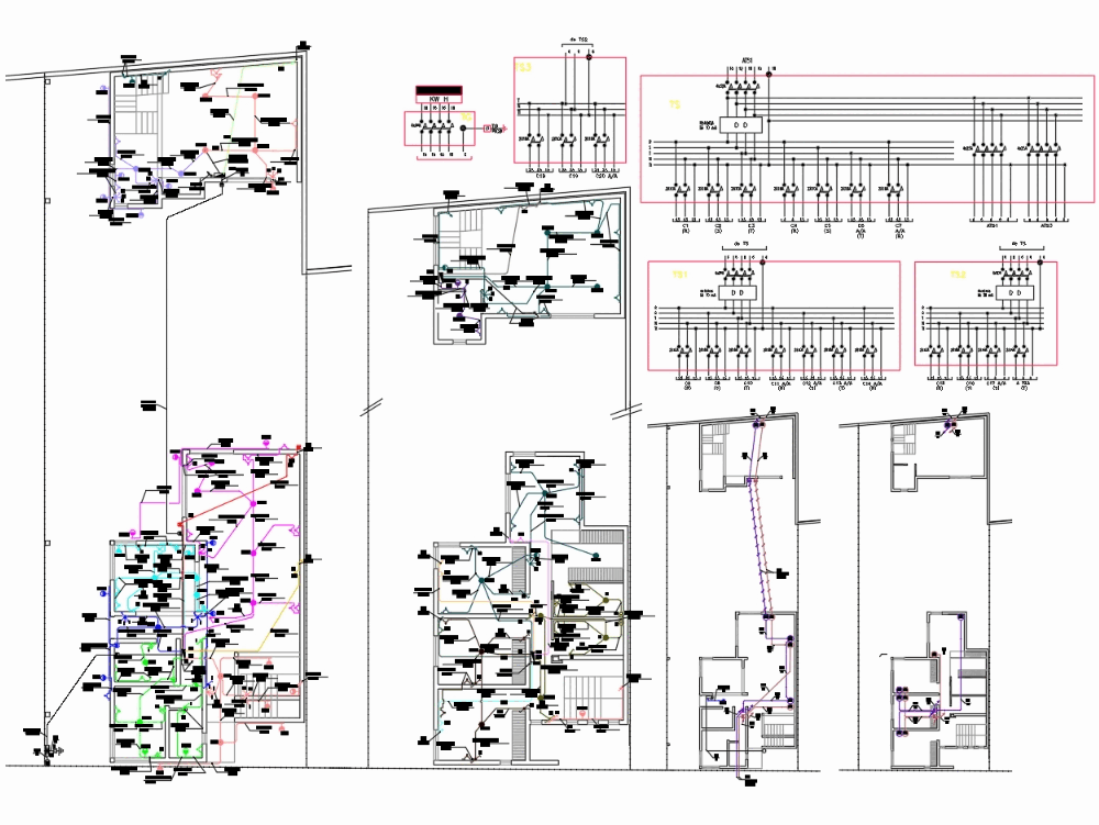 Instalacion Electrica Vivienda En Autocad Cad 20318 Kb Bibliocad 5204