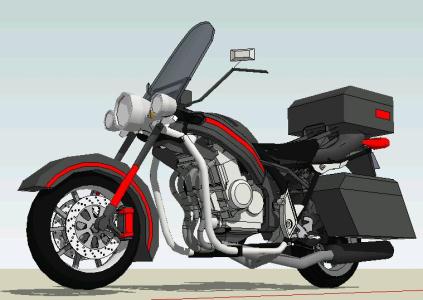 Motocicleta 2000 C - H