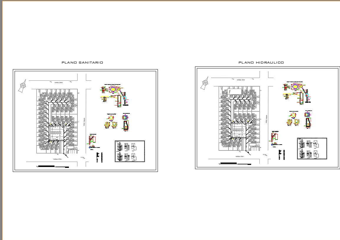 MULTI - STRUCTURAL - SANITARY - hydraulic and electrical