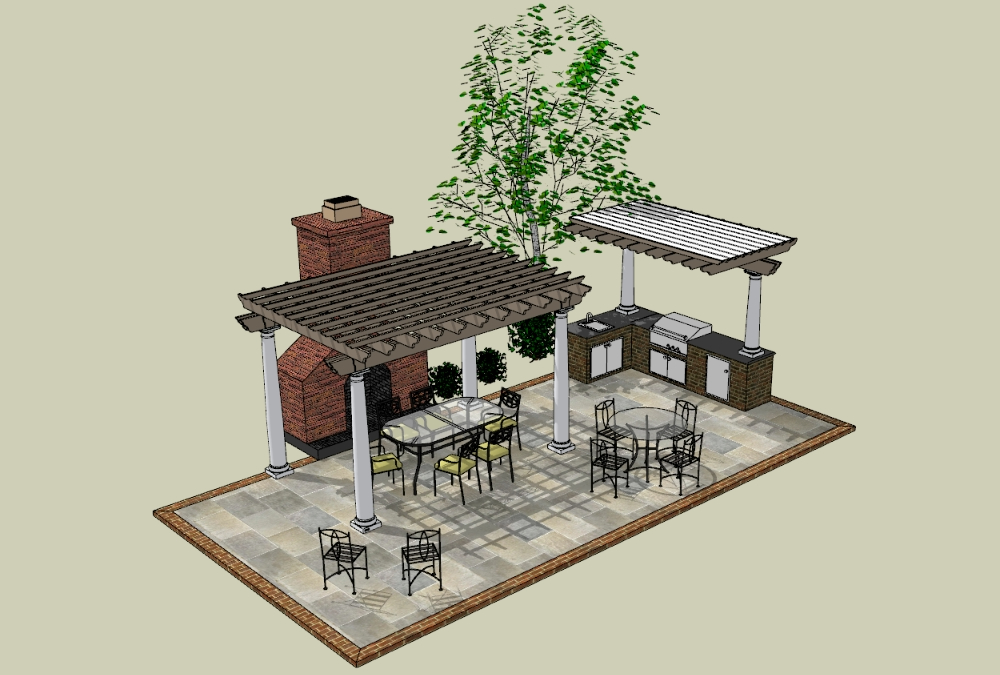 Terrasse 3D