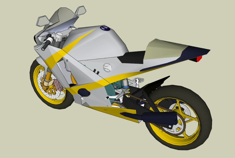 Motorcycle AR 600 2009