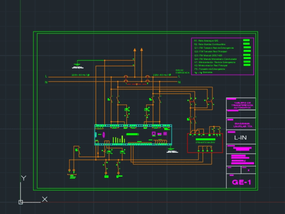 Line diagram - tta in AutoCAD | CAD download ( KB) | Bibliocad