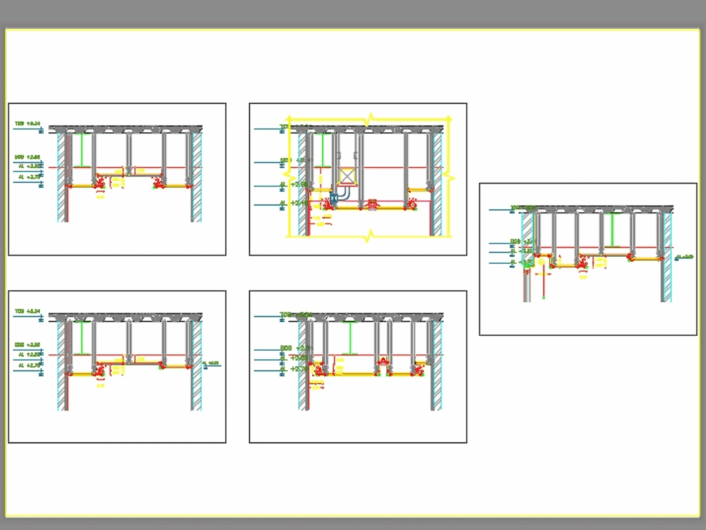 Suspended Ceiling In Autocad Cad Download 927 15 Kb