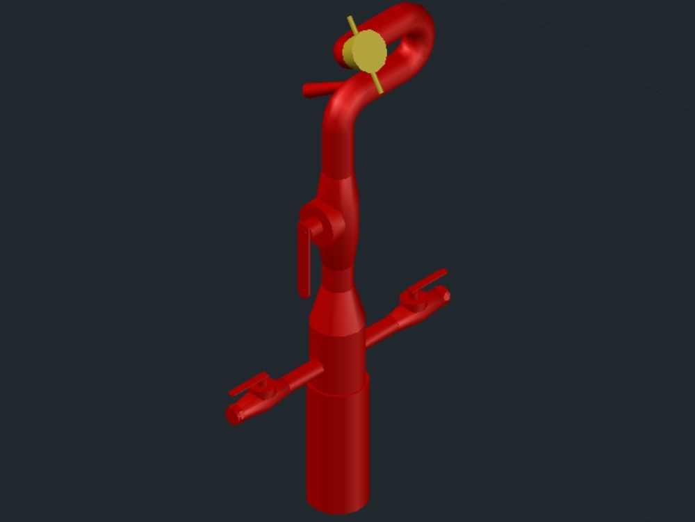 3d fire hydrant