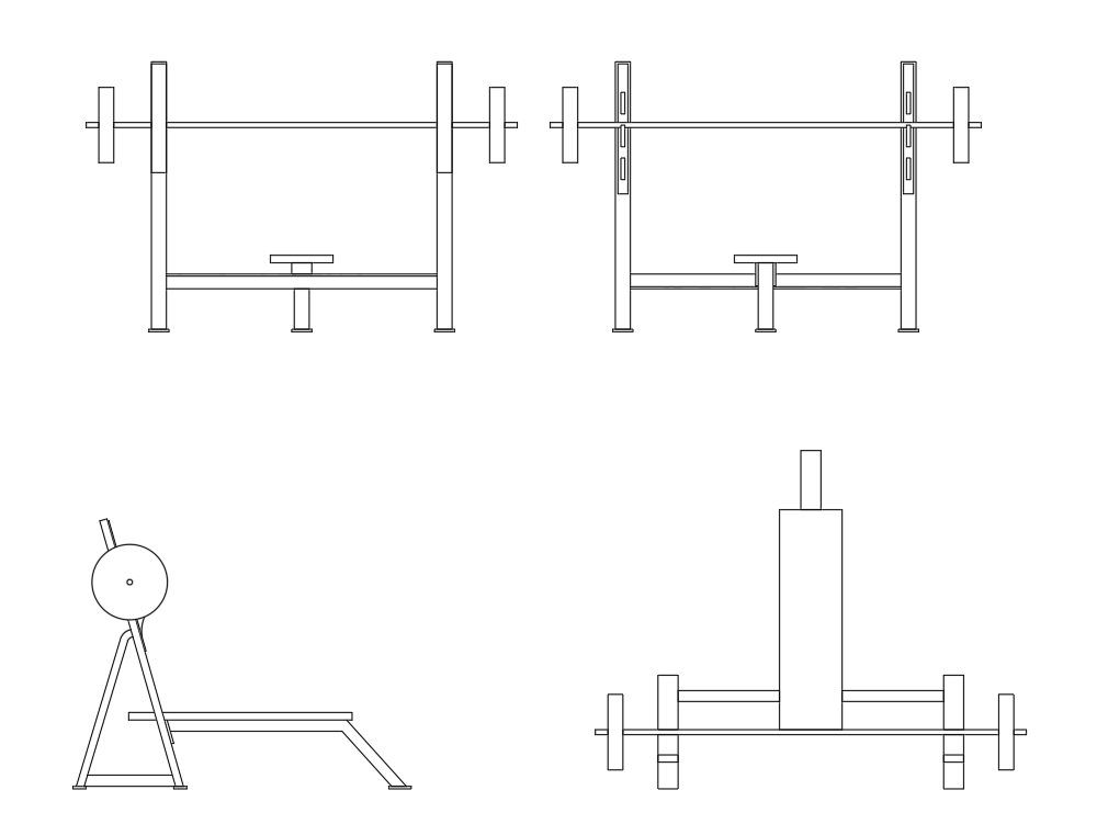 bench for weights