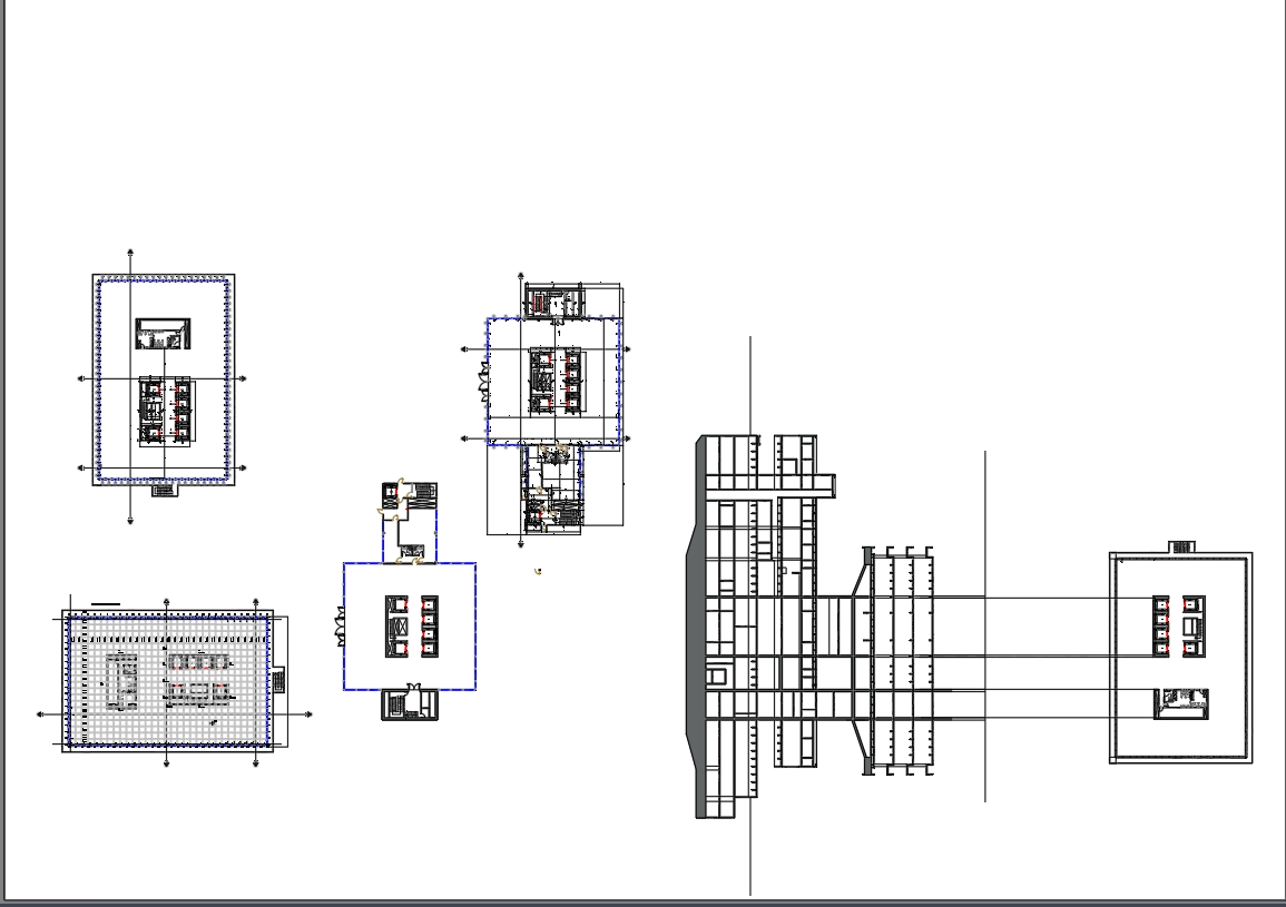 IBM Detail bathrooms and architectural plans