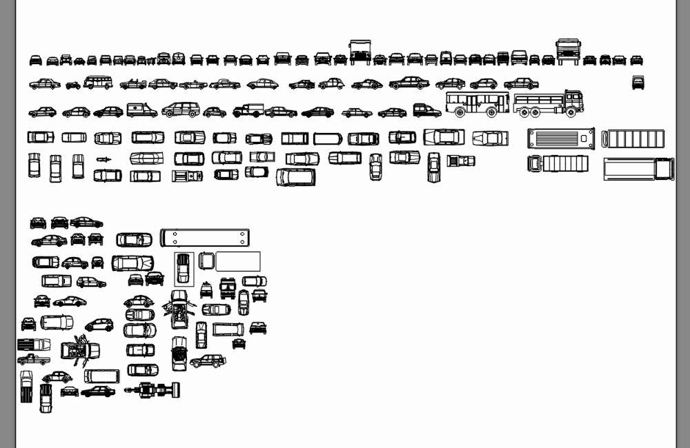 Bloque de autos