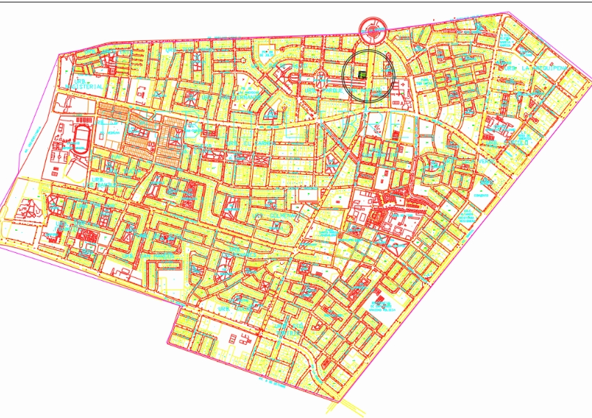 Freier Stadtplan