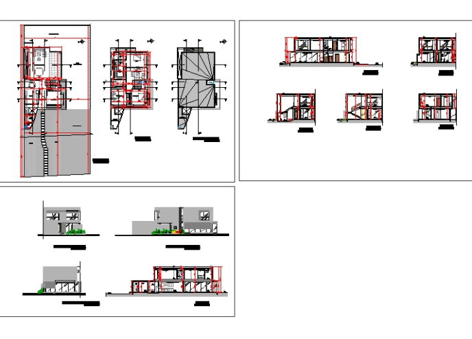 Two-floor house